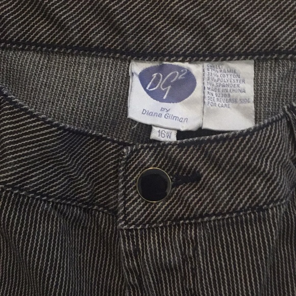 Diane Gilman DG2 jeans size 16W NWT - Picture 5 of 8